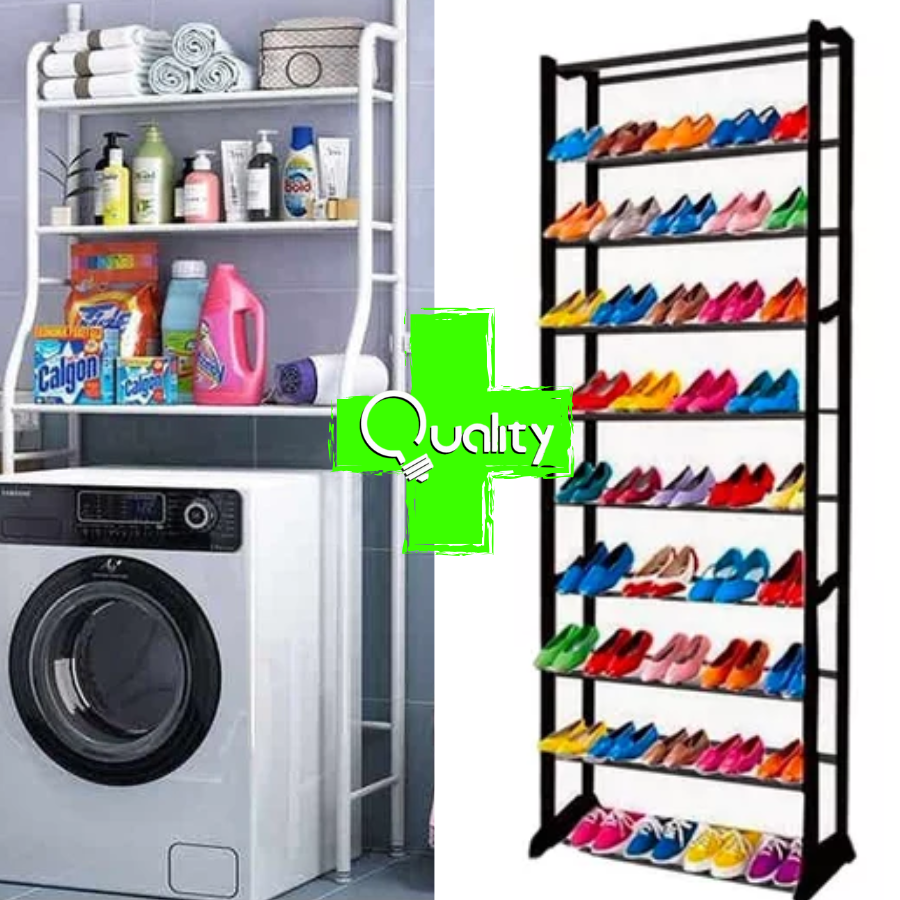 ZAPATERO 10 NIVEL + ORGANIZADOR BAÑO